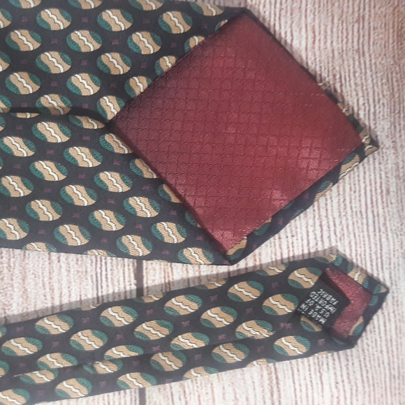 Christian Dior Monsieur Men's silk tie made in USA - Picture 5 of 6